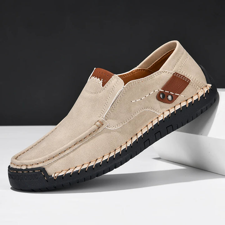 Oskar | Skórzane loafersy slip-on