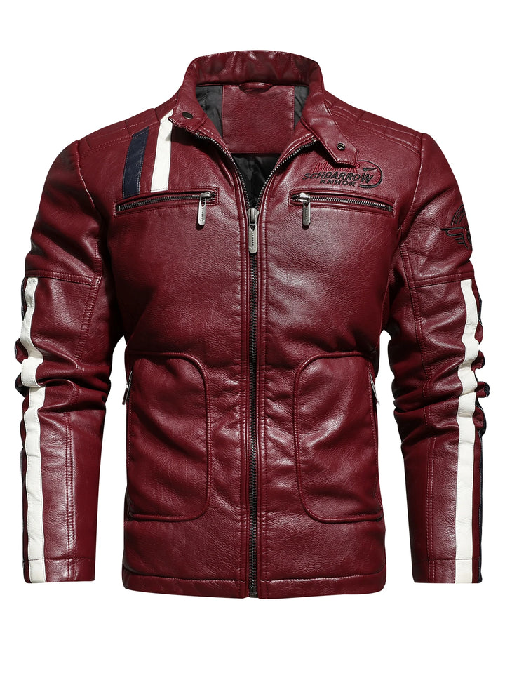 Zane | Męska kurtka motocyklowa z ekoskóry