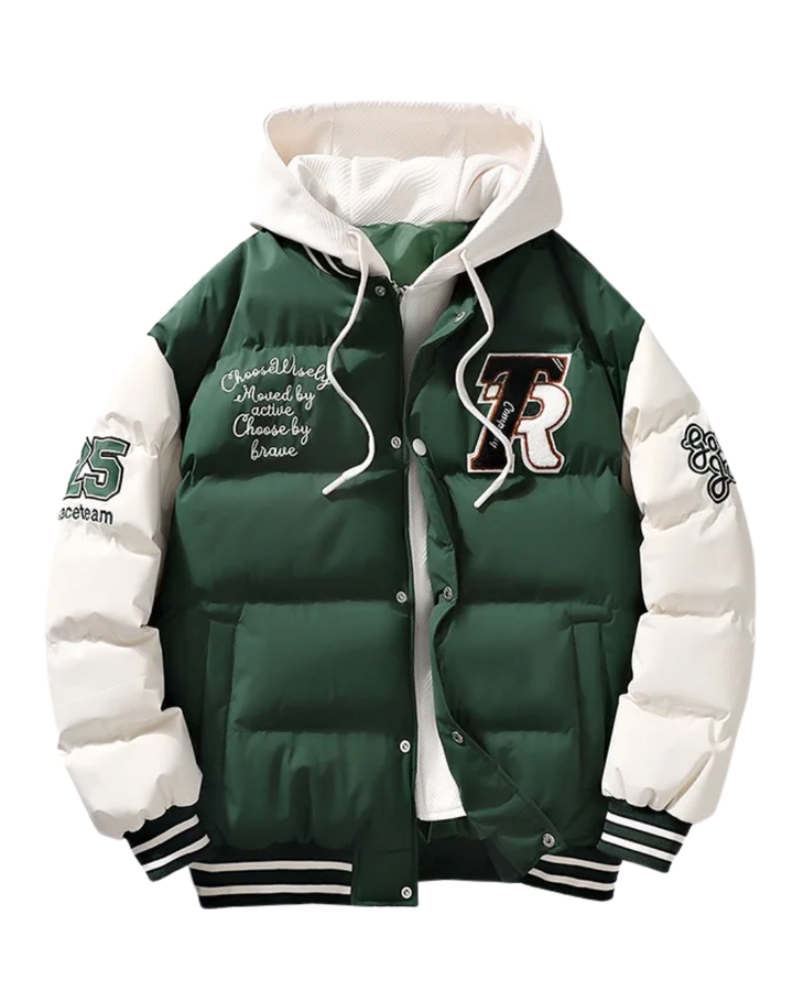 Bartoszek | Elegancka pikowana kurtka z kapturem